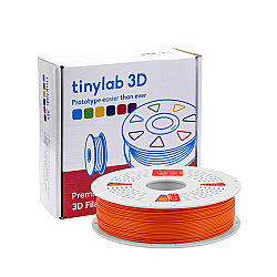 tinylab 3D 1.75 mm Turuncu PLA Filament - Combo uyumlu makara - tinylab 3d
