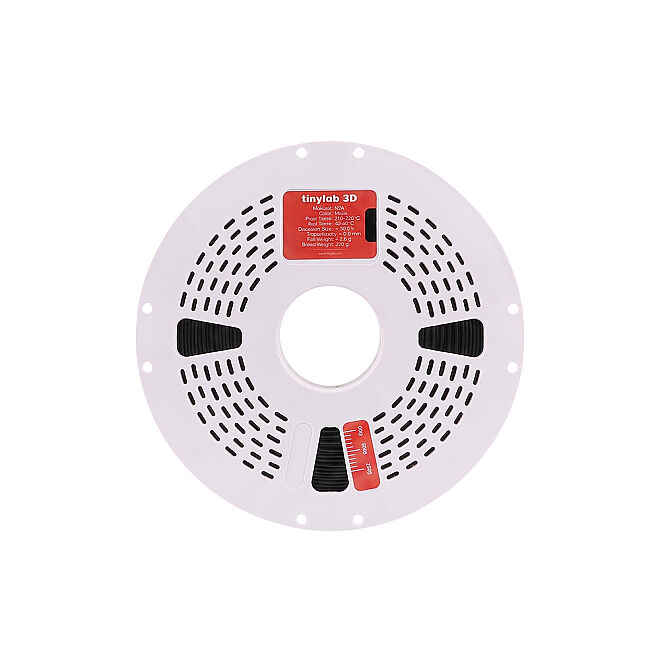 tinylab 3D Hyper 1.75 mm Black PLA High-Speed Filament - 5