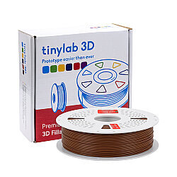 tinylab Hyper 3D 1.75 mm brown PLA High-Speed Filament - 2