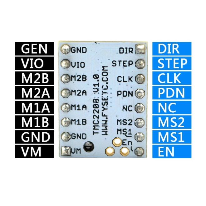 TMC2208 Step Motor Sürücü - 4