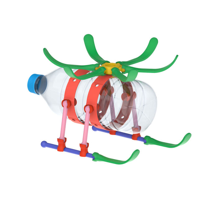 Toyi Inventions Helicopter Building Kit - 2