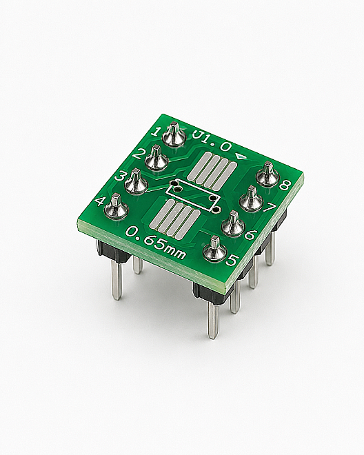 TSSOP8/SSOP8/DIP8 Çift Taraflı SMD Dönüştürücü Kartı - 2