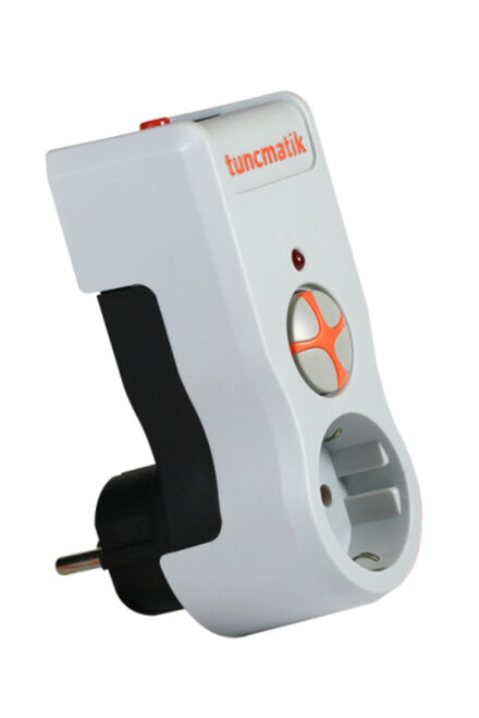 Tunçmatik TSK5078 Powersurge Akım Korumalı Priz Tekli - Beyaz - 2