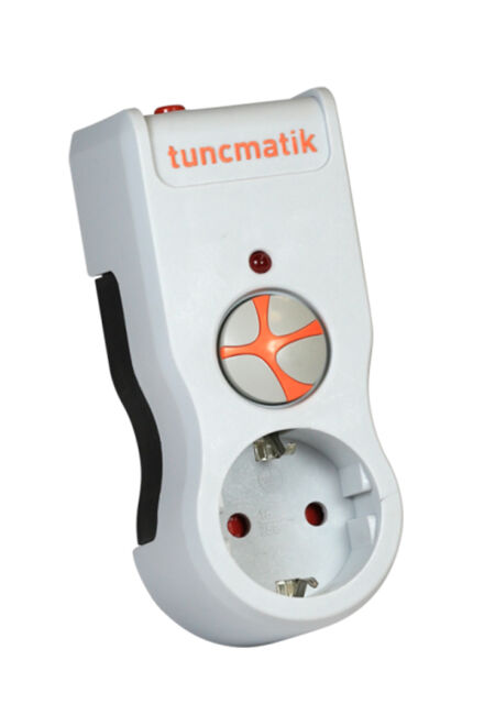 Tunçmatik TSK5078 Powersurge Akım Korumalı Priz Tekli - Beyaz - 1