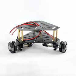 Üçgen 48 mm Omniwheel Robot Platformu (Enkoderli Motorlar ile),15001 - Nexus Robot