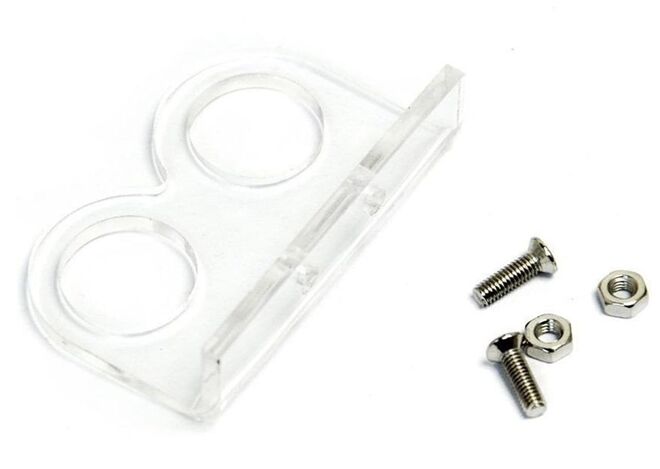 Ultrasonic Sensor Mounting Bracket Type B- Compatible with Servo - Pan - 1