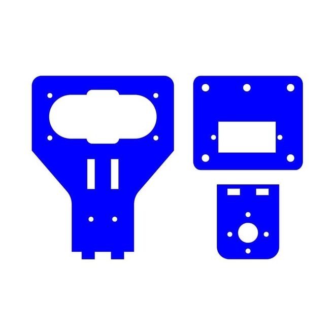 Ultrasonic Sensor Mounting (Type A-B-C) - Without Electronics - 1