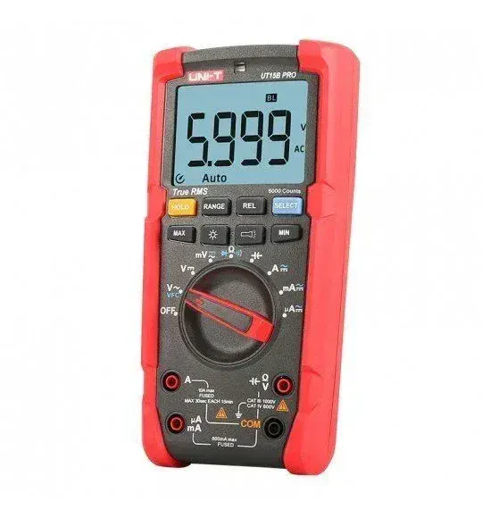 Unit UT15B Pro 1000V True Rms Digital Multimeter - 1