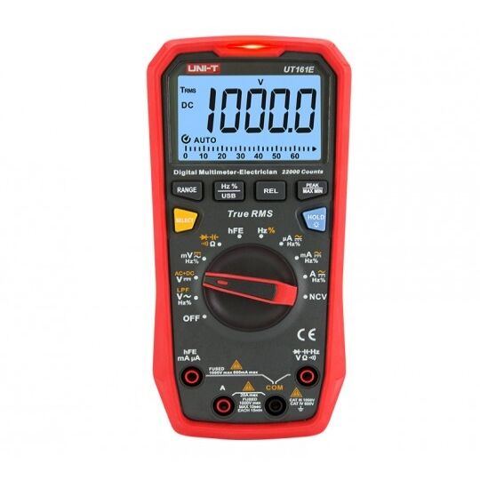 Unit UT161E 1000V True RMS Digital Multimeter - 1