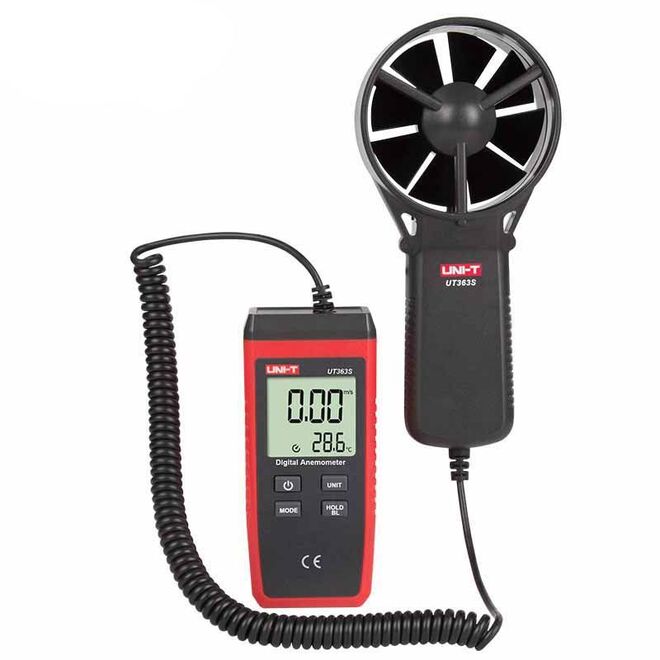 Unit UT363S Anemometer - Wind/Air Meter - 1