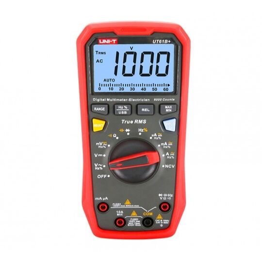 Unit UT61B+ 1000V True RMS Digital Multimeter - 1