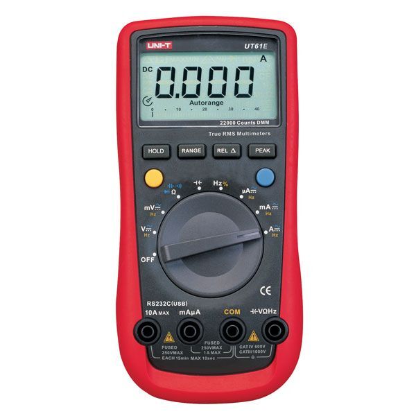Unit UT61E+ 1000V True RMS Digital Multimeter - 1