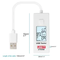 Unit UT658B Dijital USB Test Cihazı - 4