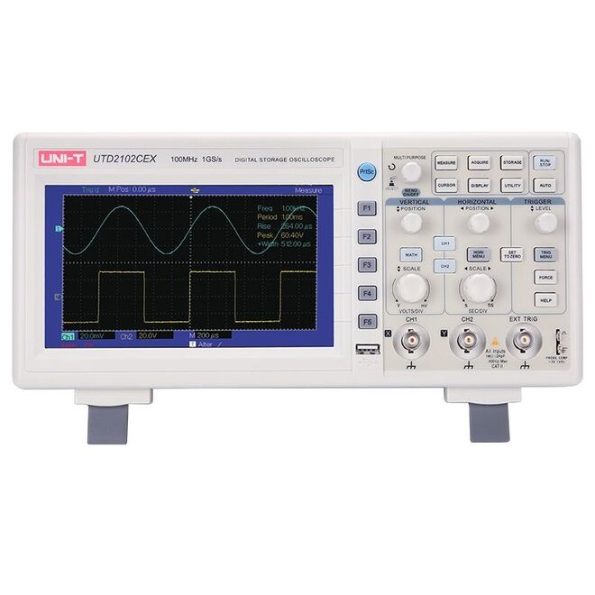 Unit UTD2102CEX+ Digital Storage Oscilloscope - 1