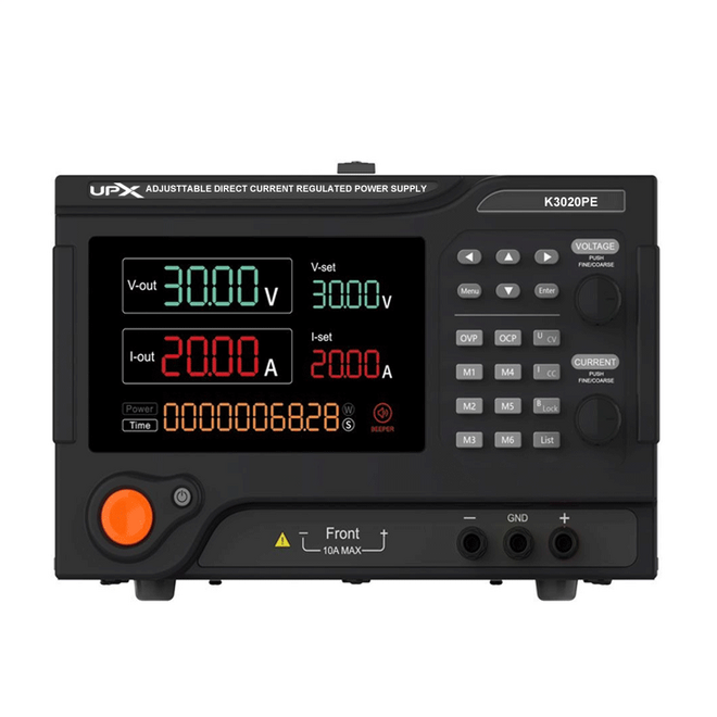 UPX 0-30V 0-20A 10mV 10mA Programmable DC Power Supply - 2