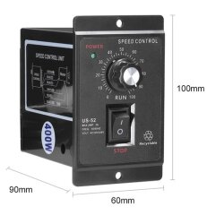 US-52 Single-Phase Asynchronous Motor Speed Regulator - 3