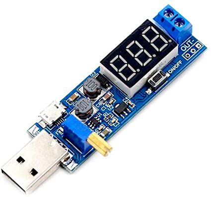 DC-DC USB Boost Power Regulator Module 5V to 3.3V 9V 12V 24V Desktop Power Module - 1