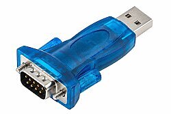 USB - RS232 CH340 DB9 Erkek Seri Dönüştürücü - Robotistan