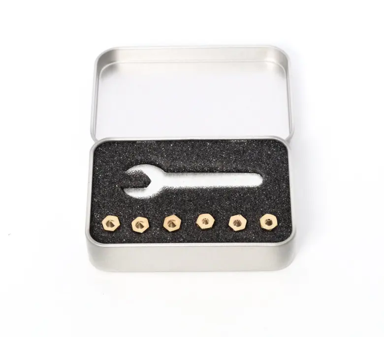 V6 6'lı Nozzle Seti - Anahtar ve Kutulu - 4