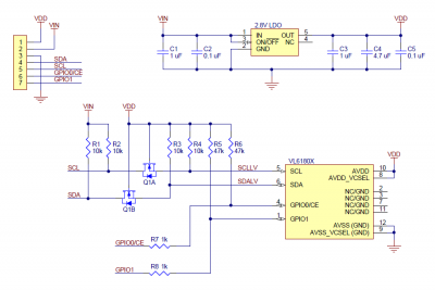VL6180X Time-of-Flight Distance Sensor - 7