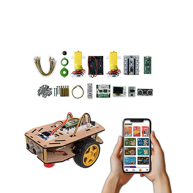 PicoBricks Voice Controlled Car - 3