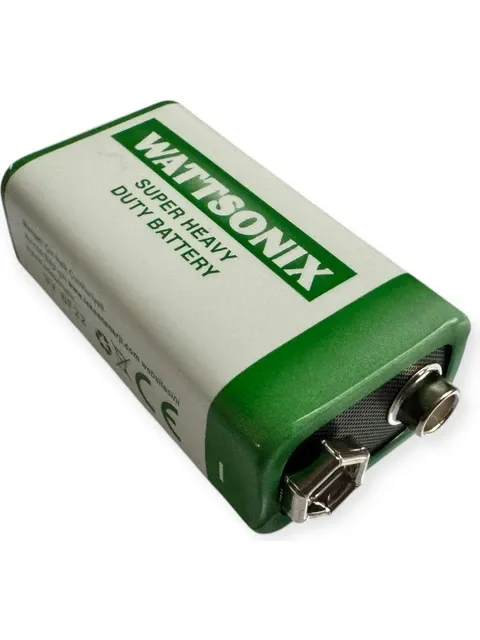 Wattsonıx Çinko Karbon 9V Pil - Tekli - Wattsonıx