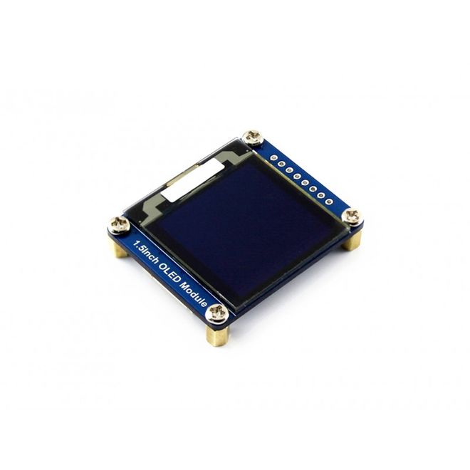 WaveShare 1.5 inch OLED Ekran - 128x128 - 2