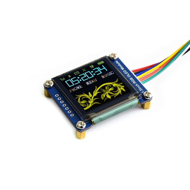 WaveShare 1.5 inch RGB OLED Display - 128x128 - 4