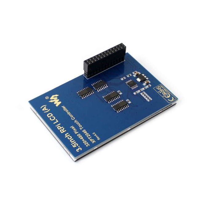 WaveShare 3,5'' Raspberry Pi Touch LCD Display (Primary Display) - 2