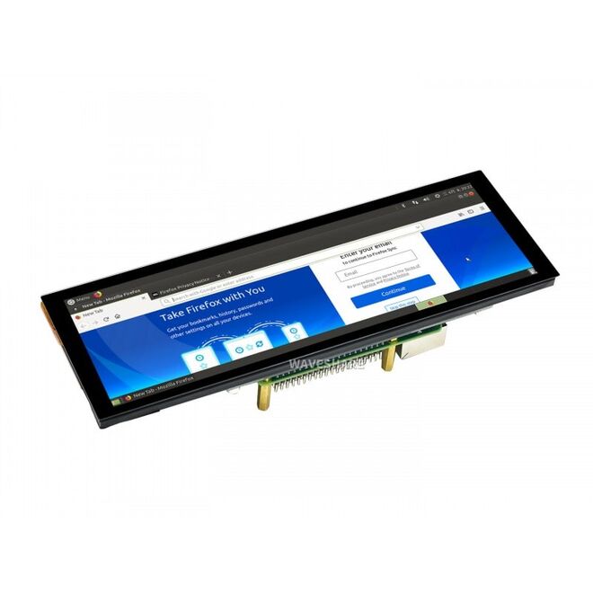 WaveShare 7.9 inch HDMI Kapasitif Dokunmatik LCD Ekran - 400x1280 - 2