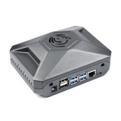 Waveshare Jetson Nano Uyumlu Alüminyum Soğutuculu Koruma Kutu (Jetson Nano Case F) - 2