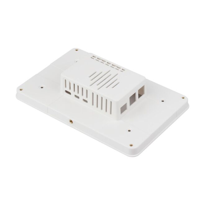 Waveshare Raspberry Pi 5 Compatible White TD2 Metal Cooling Protective Case (PI5-CASE-TD2) - 2