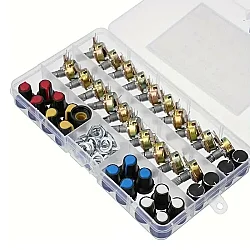WH148 Potentiometer Set – 20 Pieces - Robotistan