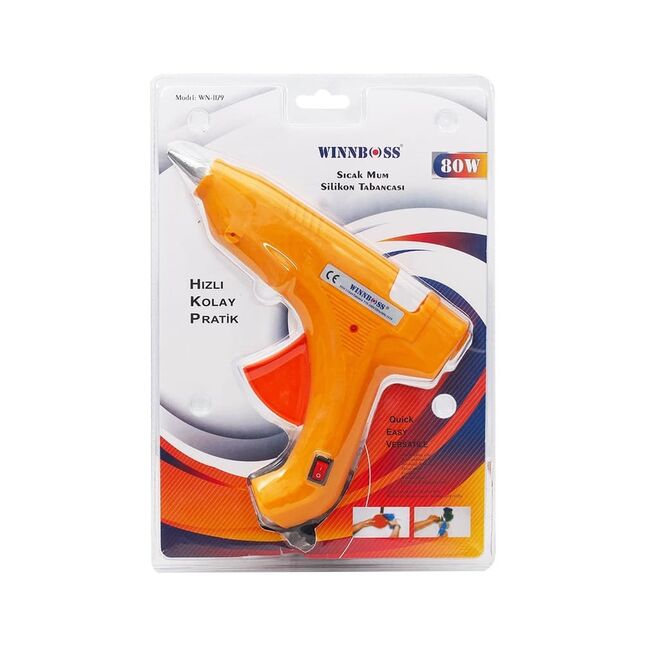 Winnboss Keyed Hot Wax Silicone Gun - 80W - 1
