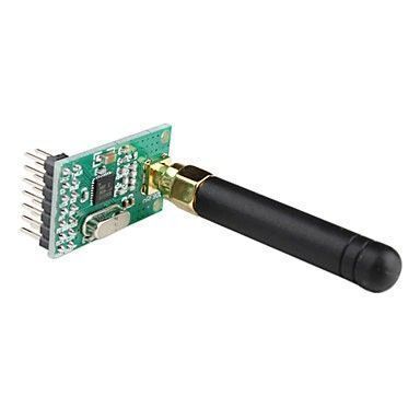 Wireless NRF905 Sub-1GHz Transceiver Module (with Antenna) - 2