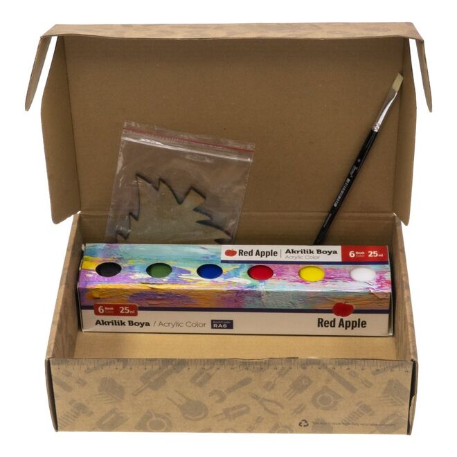 Wood Painting Set for Kids - Compatible with REX Woody Series - 5