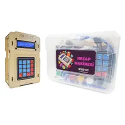 Wood-Kit STEM Robotic Coding DIY Inventor Kit - Calculator - 2