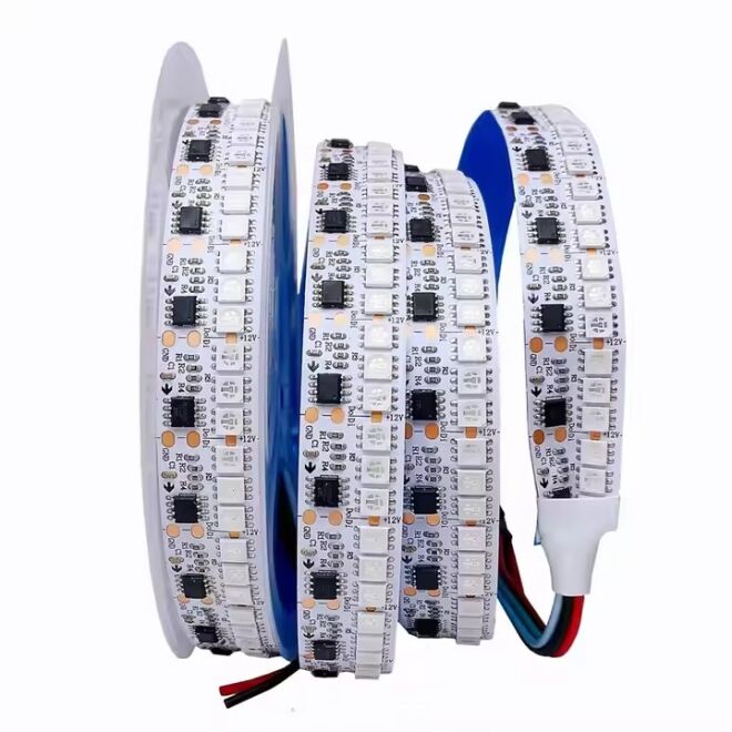 WS2811 Addressable RGB Led Strip - 144 Leds IP65 - Silicone Protected (Waterproof) - 5m - 1