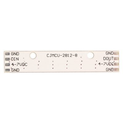 WS2812 8-Piece RGB LED Stick - 4