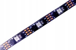 WS2812B 5 Metre Adreslenebilir RGB Şerit LED - 30 LED - IP20 - 2