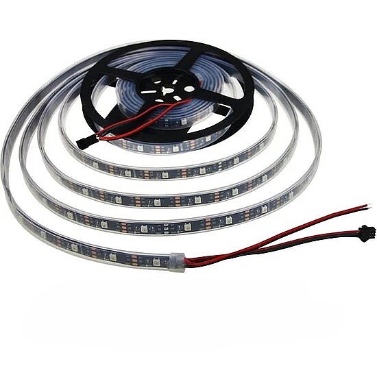 WS2812B Adreslenebilir RGB Şerit Led - 144 led - IP30 - (5m - 720 Led) - 2