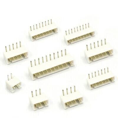 JST-XH 2.54mm Soketli 3 Pin Eğik Tunik Konnektör - 1