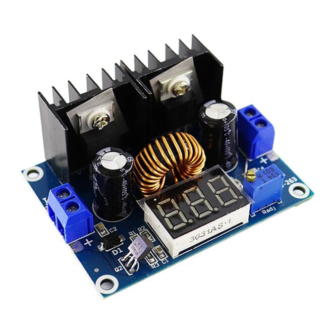 XL4016 DC-DC Adjustable Digital Voltage Step-Down Regulator Module - 1