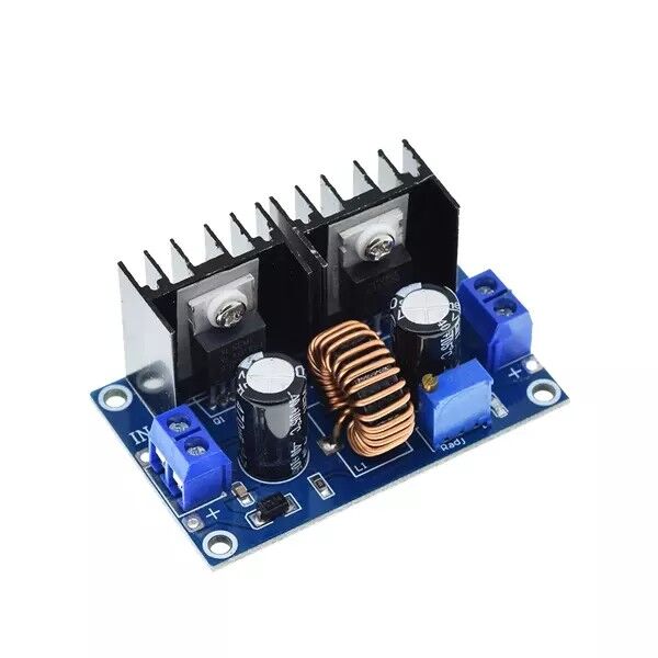 XL4016 200W 5A Adjustable Step Regulator with shield - 1