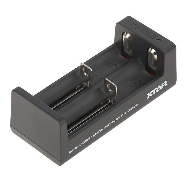 Xtar MC2 Portable Dual Li-ion Battery Charger - 1