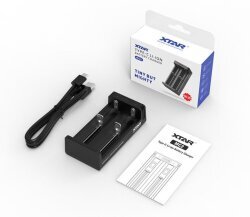 Xtar MC2 Portable Dual Li-ion Battery Charger - 5