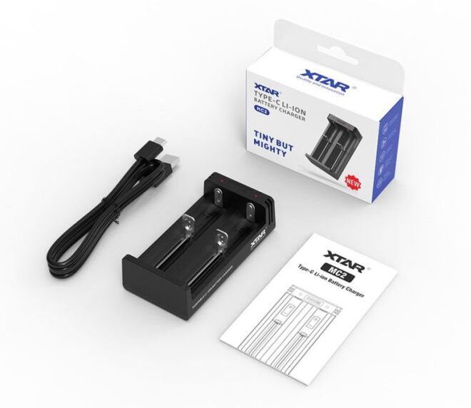 Xtar MC2 Taşınabilir 2'li Li-ion Pil Şarj Cihazı - 5