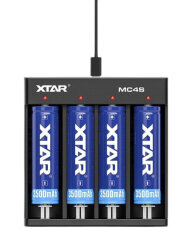 Xtar MC4S Portable Li-ion Ni-Mh 4-Slot Battery Charger - 2