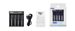 Xtar MC4S Portable Li-ion Ni-Mh 4-Slot Battery Charger - 4