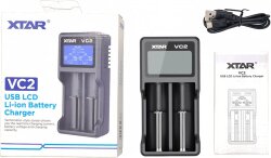 Xtar VC2 Taşınabilir LCD Ekranlı Li-ion 2'li Pil Şarj Cihazı - 5
